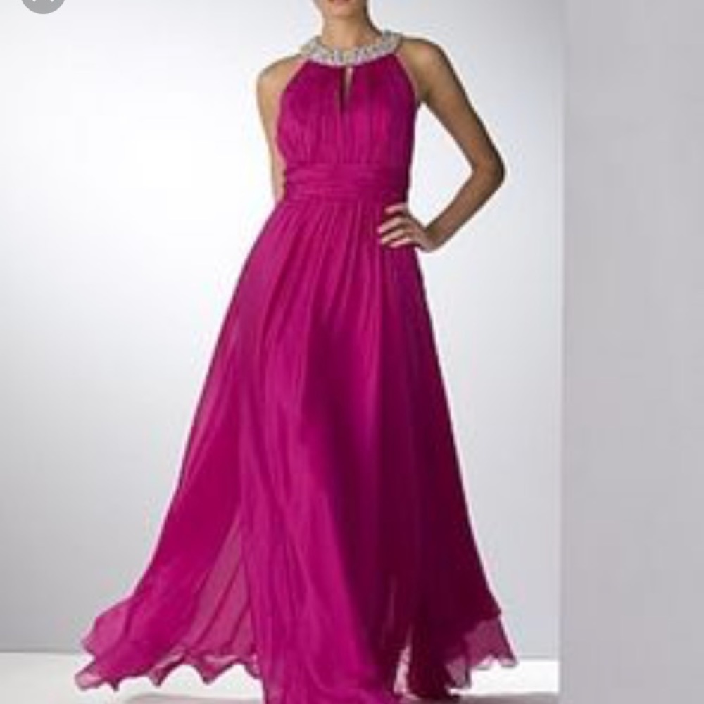 Badgley Mischka Couture Silk Gown - BNWT - Size 6